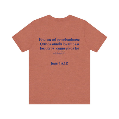 camiseta unisex con versiculo Juan 13:12