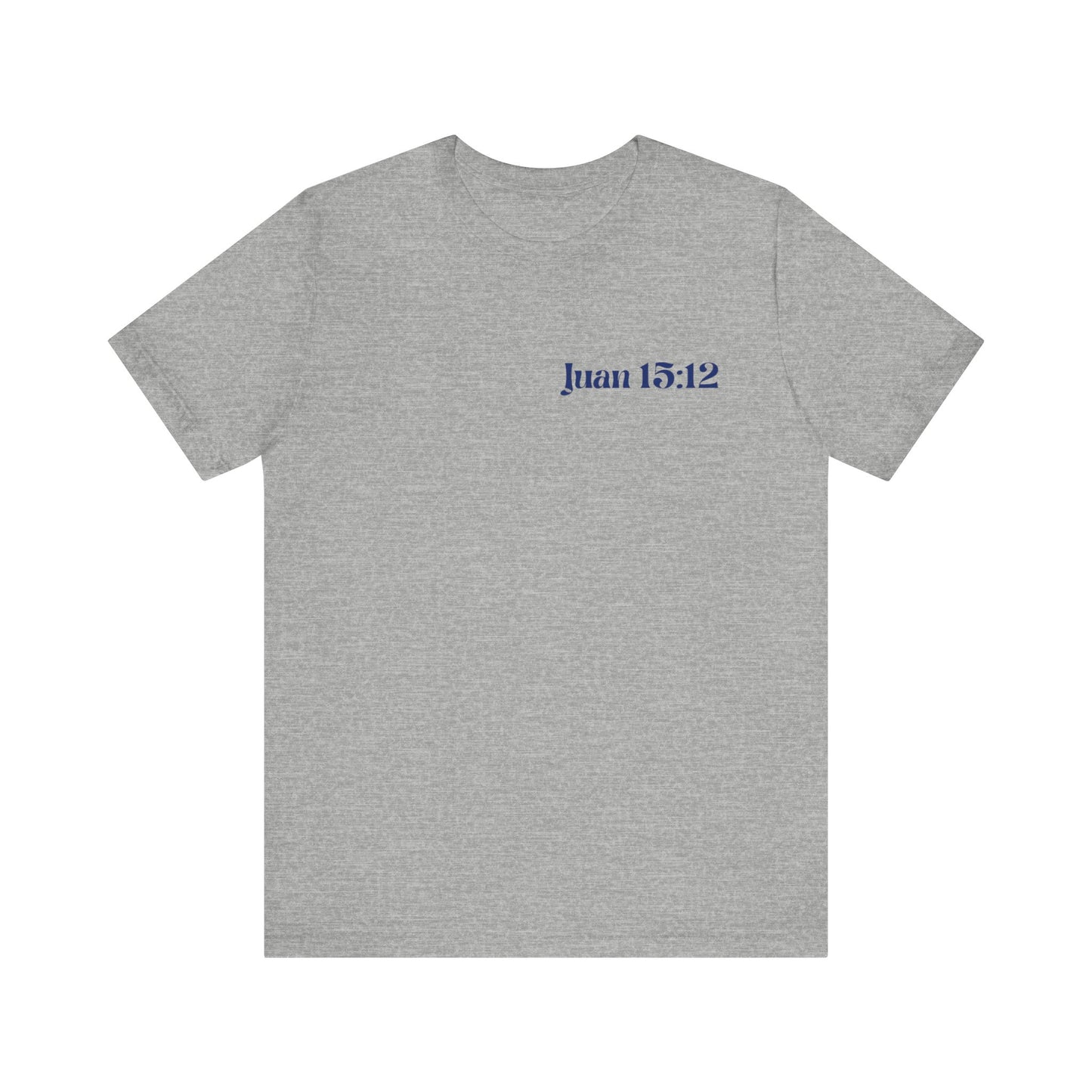 camiseta unisex con versiculo Juan 13:12