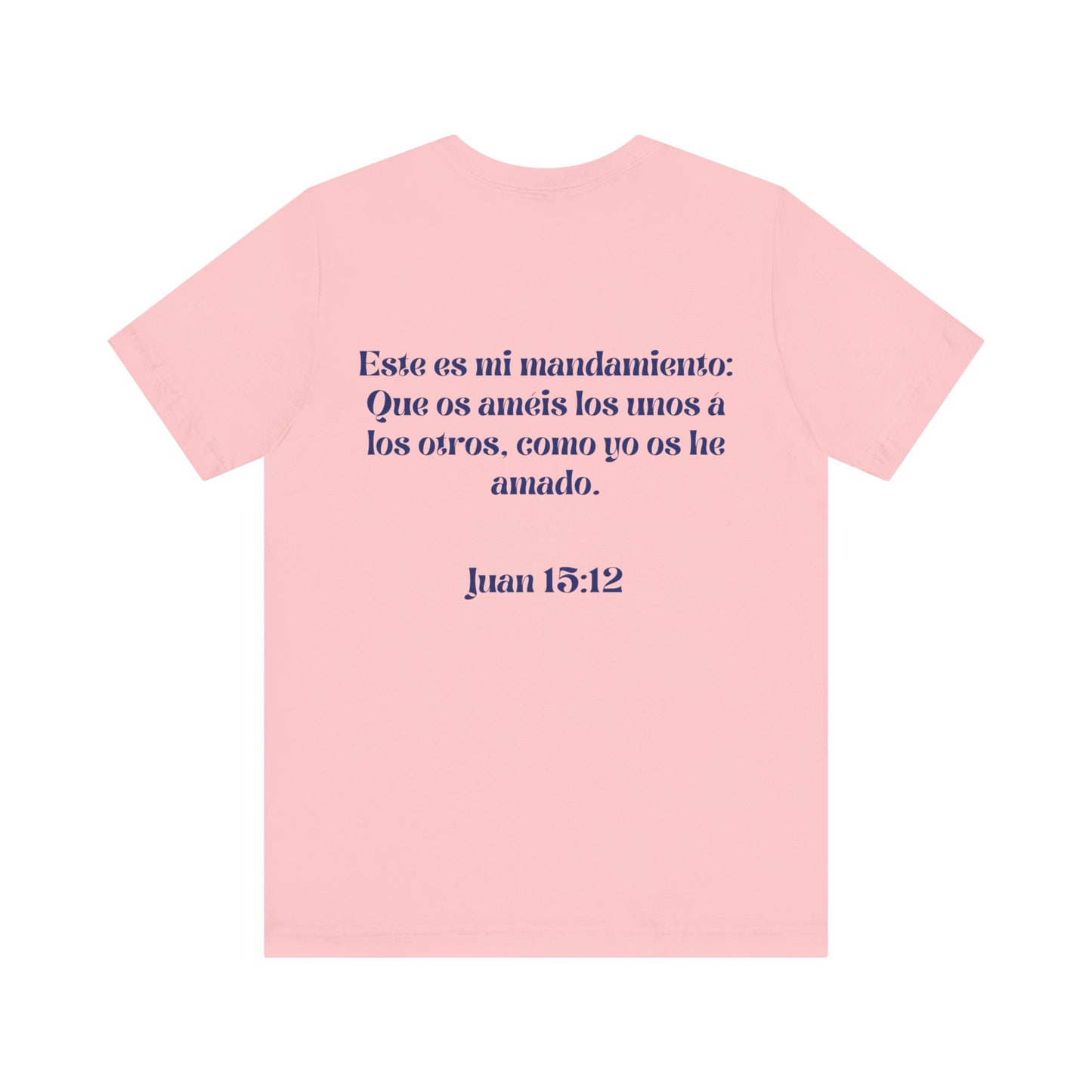 camiseta unisex con versiculo Juan 13:12