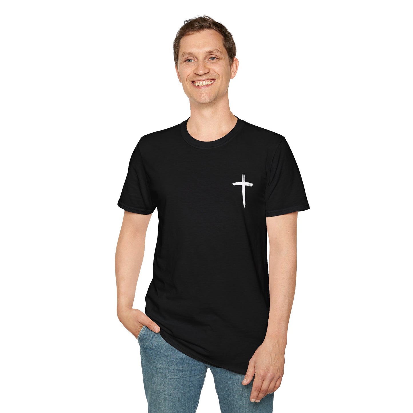 Second desing Praying Hands Unisex Softstyle T-Shirt - Jesus is Coming