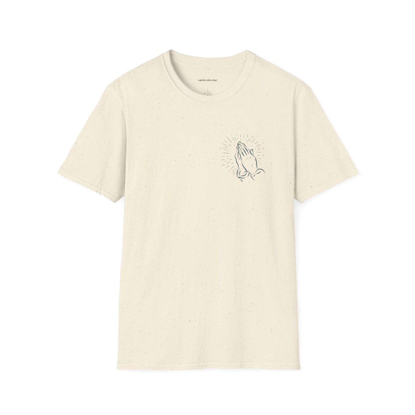 Praying Hands Unisex Softstyle T-Shirt - Jesus is Coming