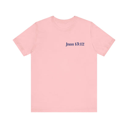 camiseta unisex con versiculo Juan 13:12