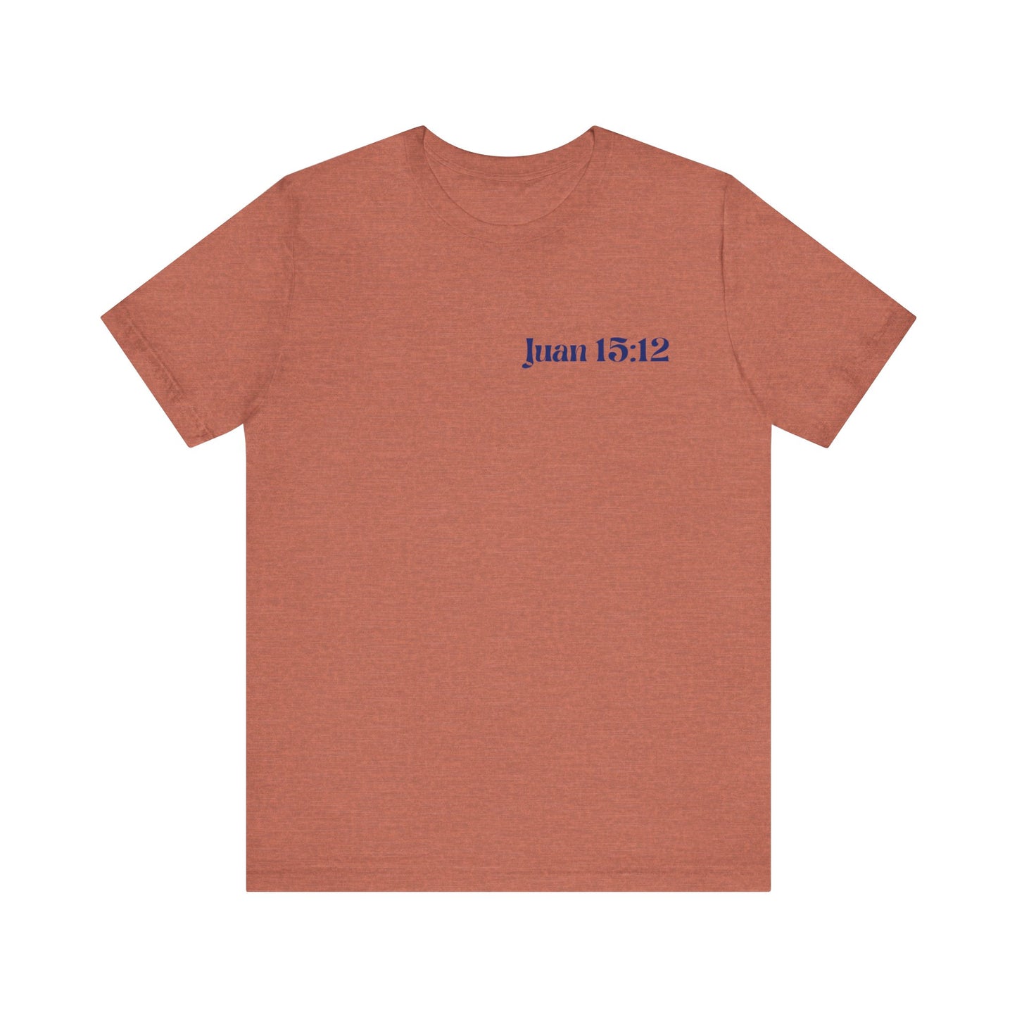 camiseta unisex con versiculo Juan 13:12