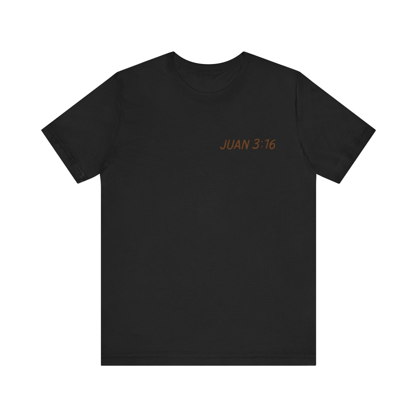 camiseta unisex con versiculo Juan 3:16