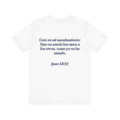 camiseta unisex con versiculo Juan 13:12